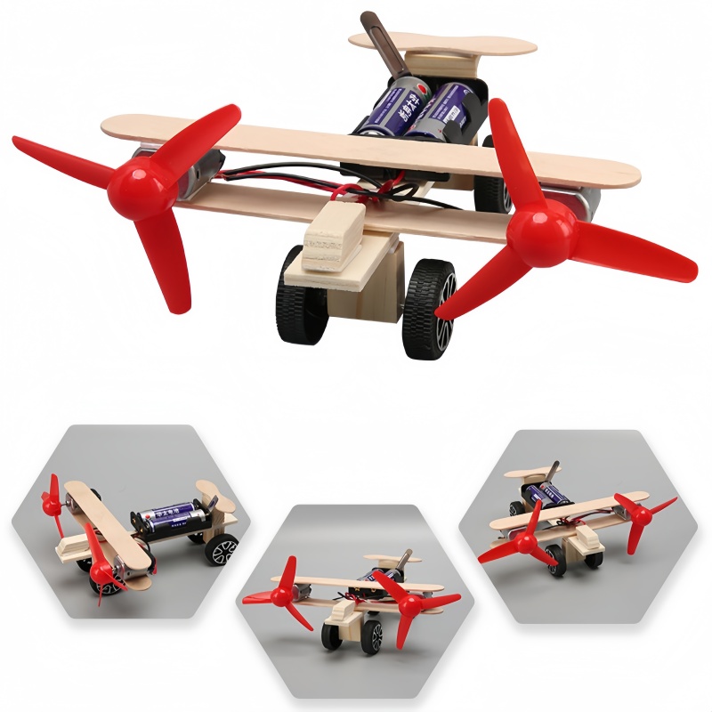 DIY Doppelmotor-Taxi-Flugzeug- – Model Kit Engine Bewertung und Preis